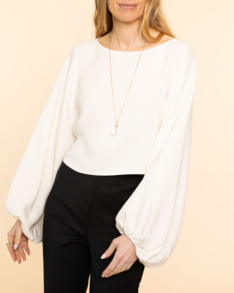 Delores Top | Ivory