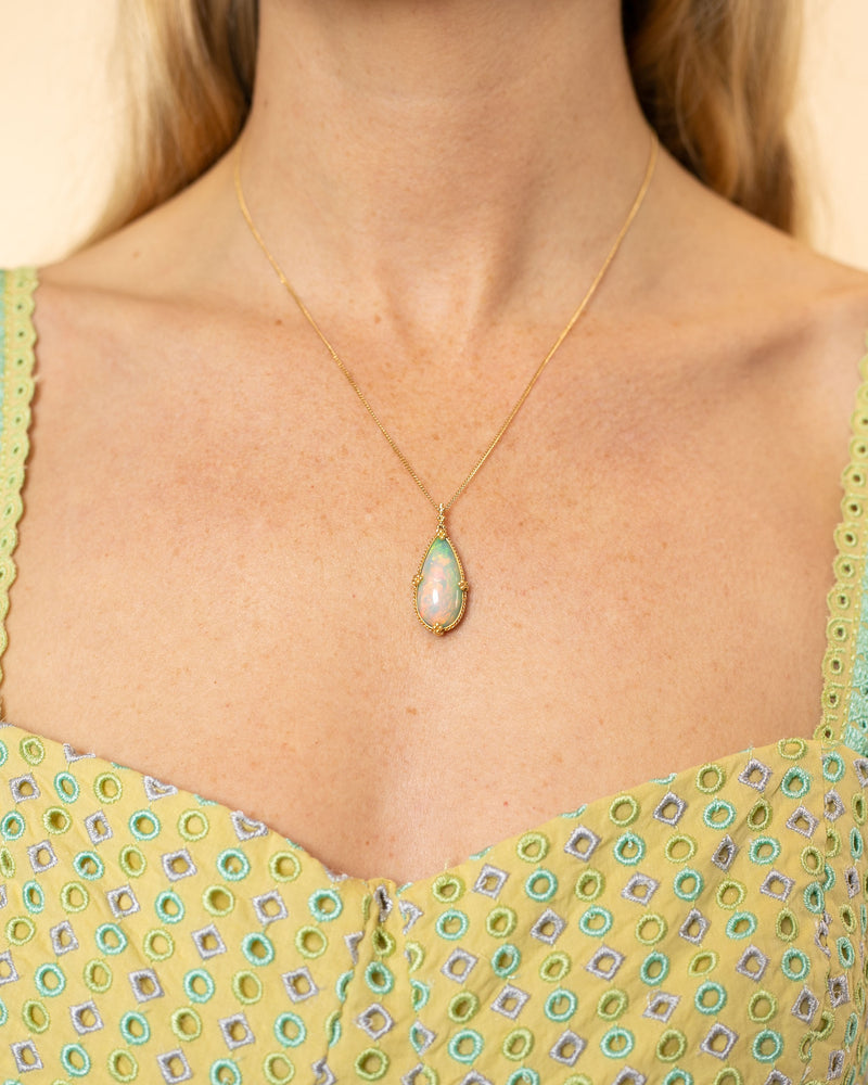 Ethiopian Opal Necklace | N-2311