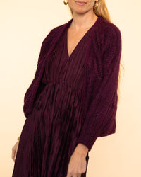 Mohair Cable Kimono Cardigan | Bolero