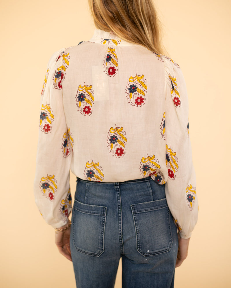 Annabel Fireflower Shirt | Ivory