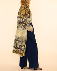 Bloom Mist Jacquard Coat | Garden