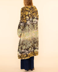 Bloom Mist Jacquard Coat | Garden