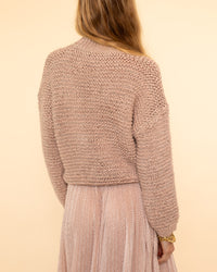 Boucle Chamois Tape Sweater | Piuma