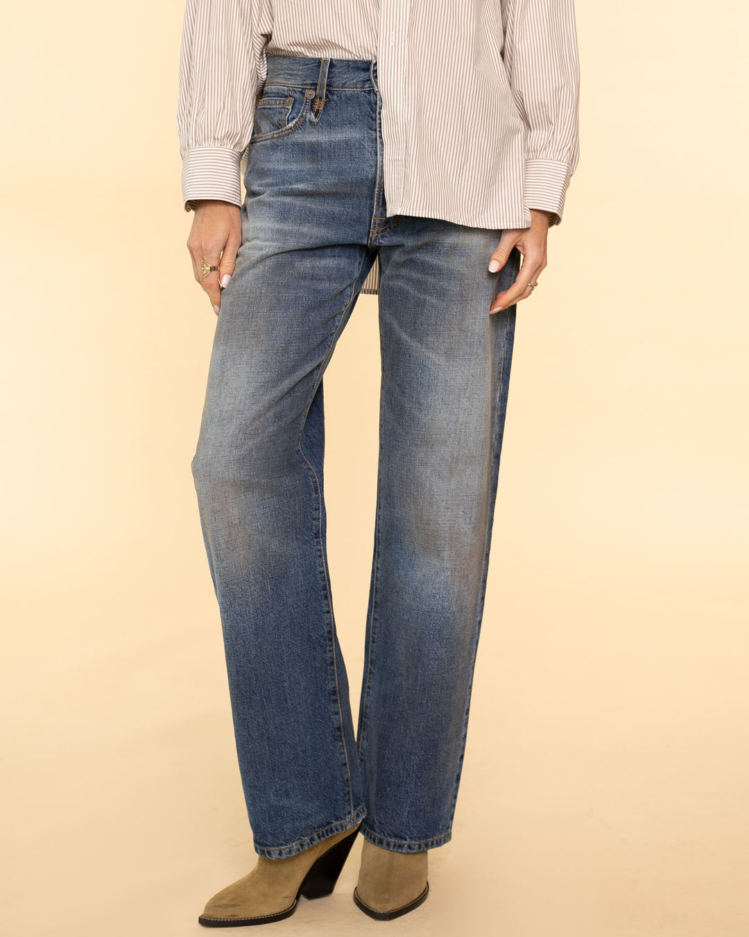 Alice Slim Straight | Amber Blue