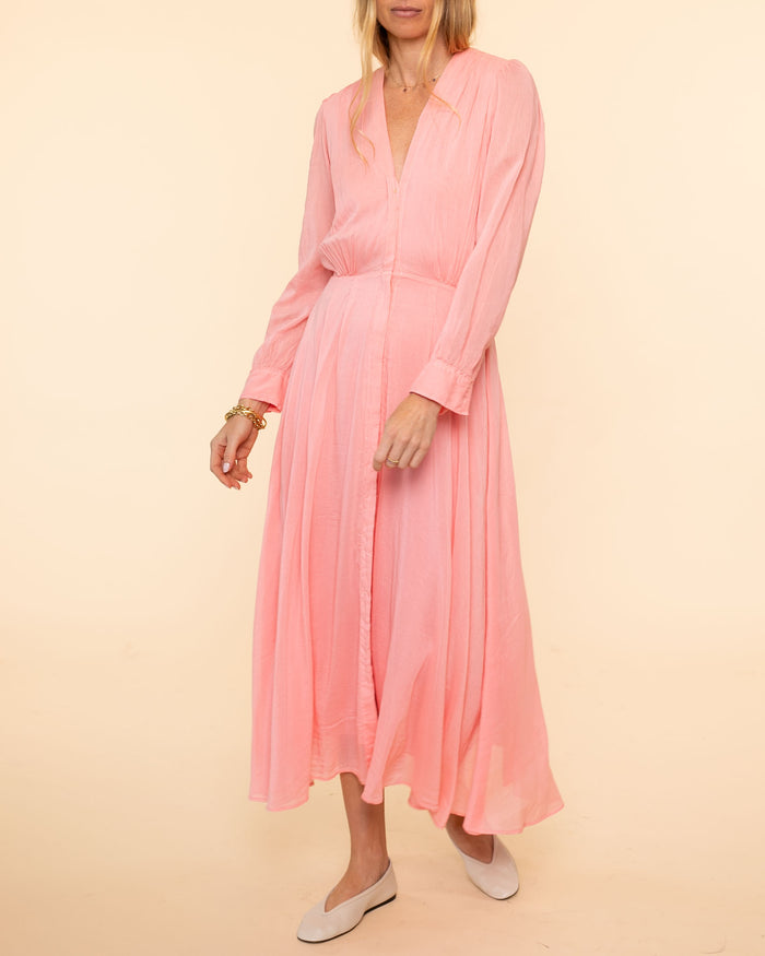 Essential Co/se Voile Dress | Pamplemousse