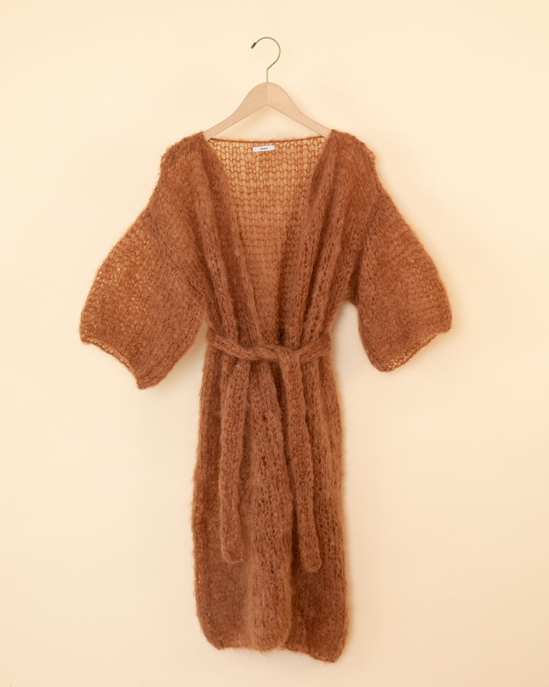 Mohair Coat | Brown