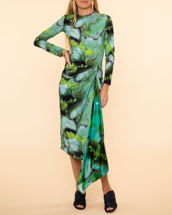 Ananya Dress | Juniper Green