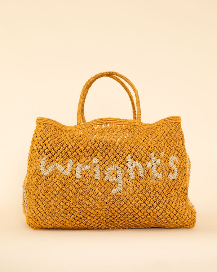 Wrights Woven Tote | Natural