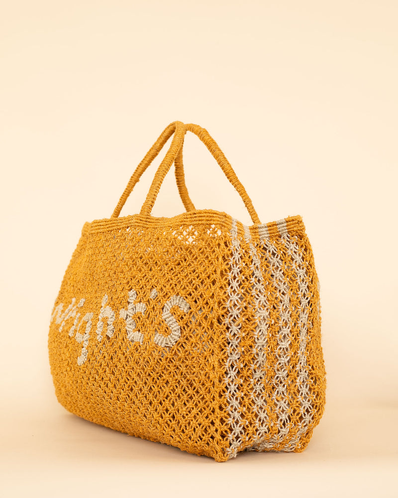 Wrights Woven Tote | Natural