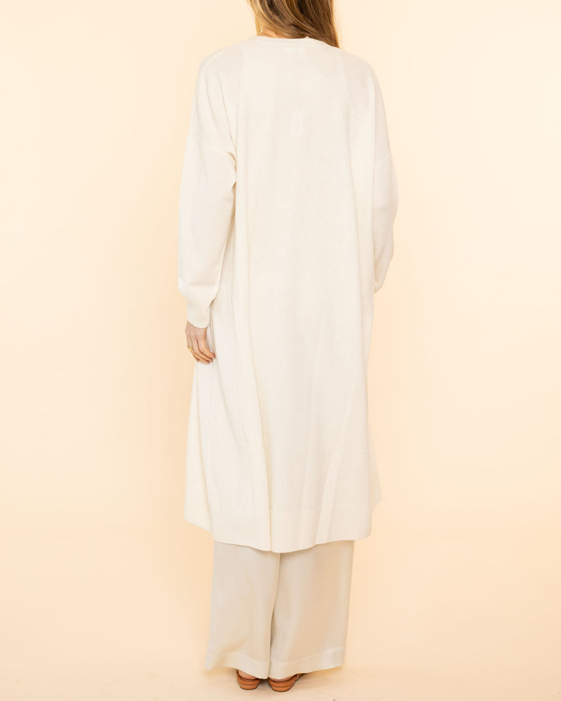 Sybil Cashmere Duster | Gardenia