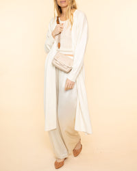 Sybil Cashmere Duster | Gardenia