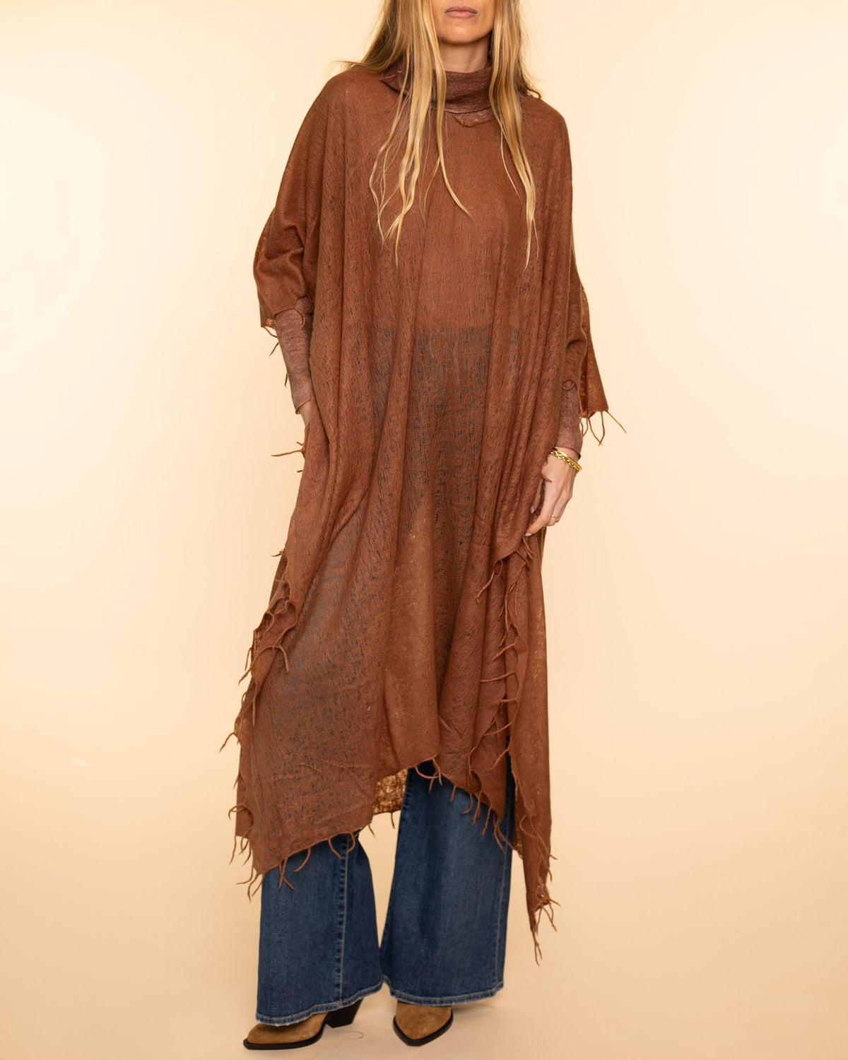 Kaftan Cashmere | Hazelnut