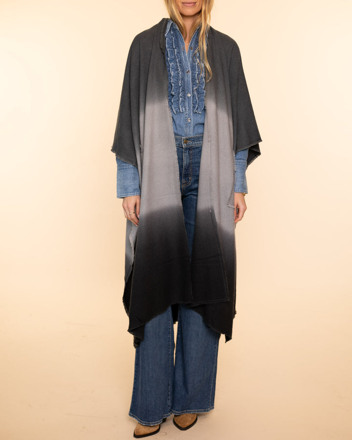 Flowing Cashmere Coat | Grey