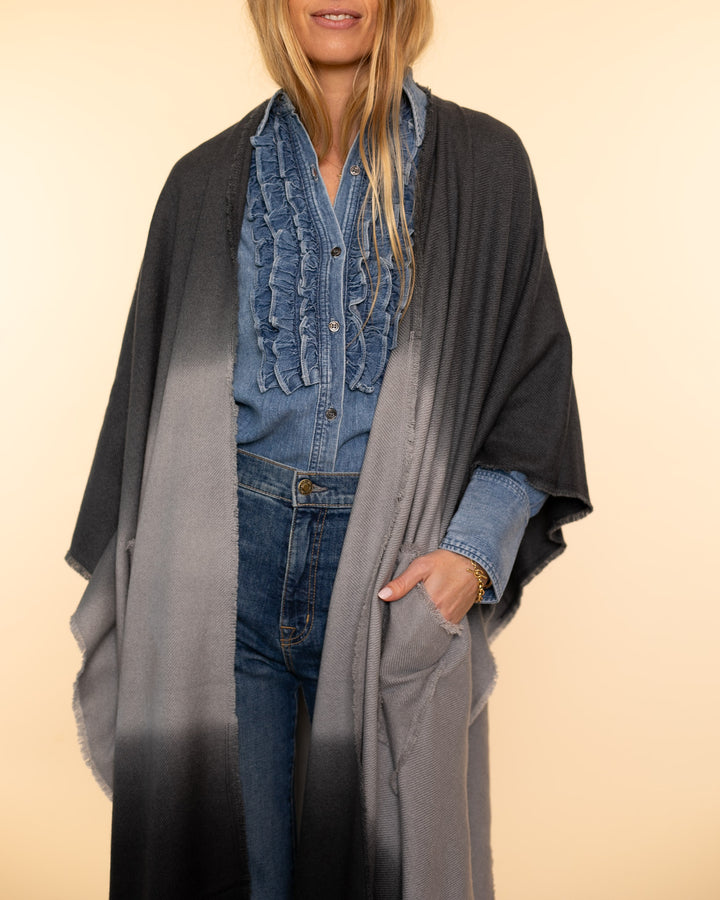 Flowing Cashmere Coat | Grey