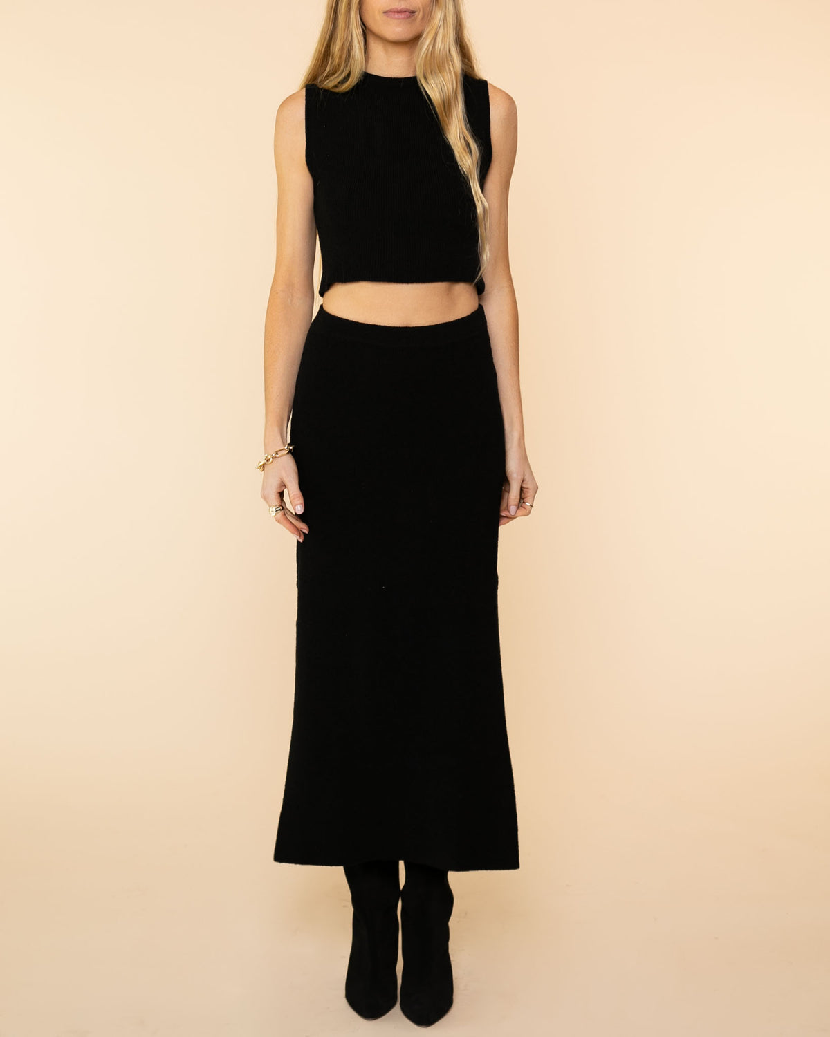 Chace Cropped Top | Black