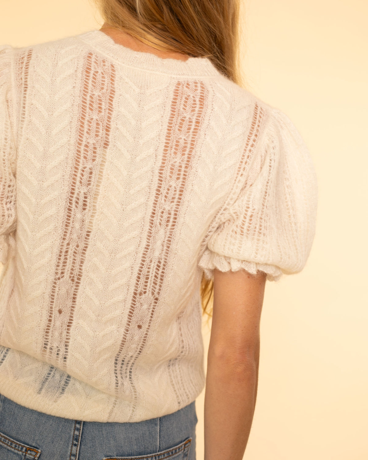 Mavis Top | Ivory