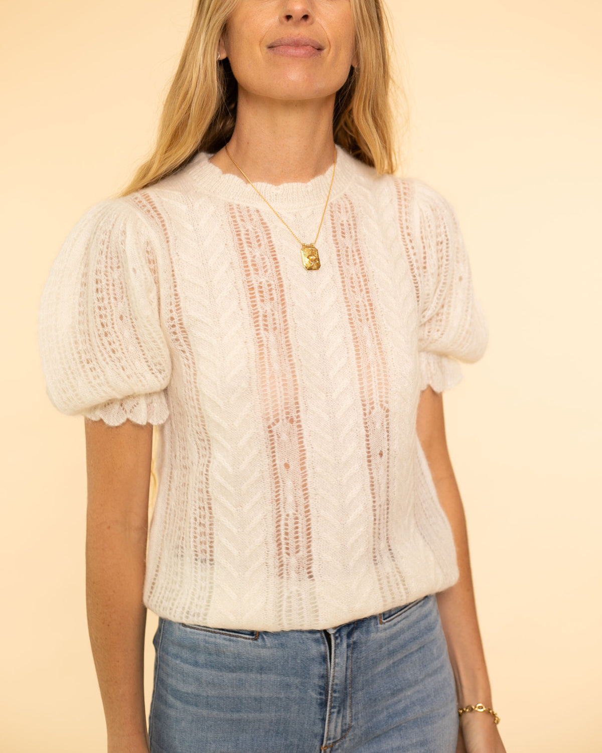 Mavis Top | Ivory