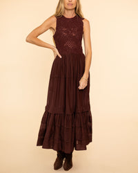 Fleur Dress | Bordeaux