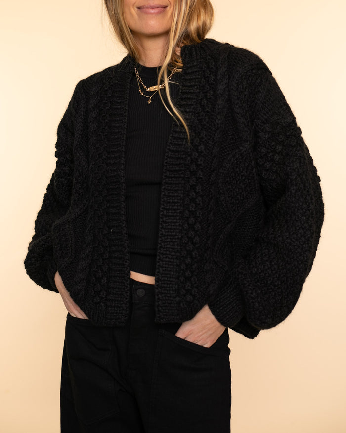 Kimmie Cardigan | Black