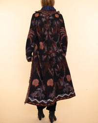 The Sacred Forest Jacquard Coat | Notte