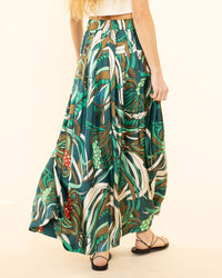 Florence Skirt | Corail Aqua Vert