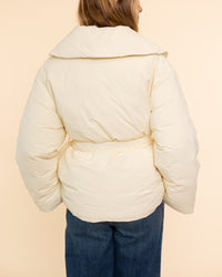 Short Puffer Jacket | Ivory