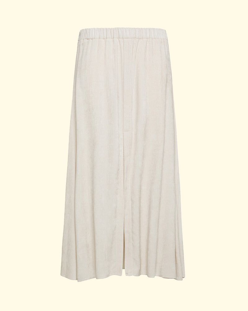 Corduroy Skirt | Ivory