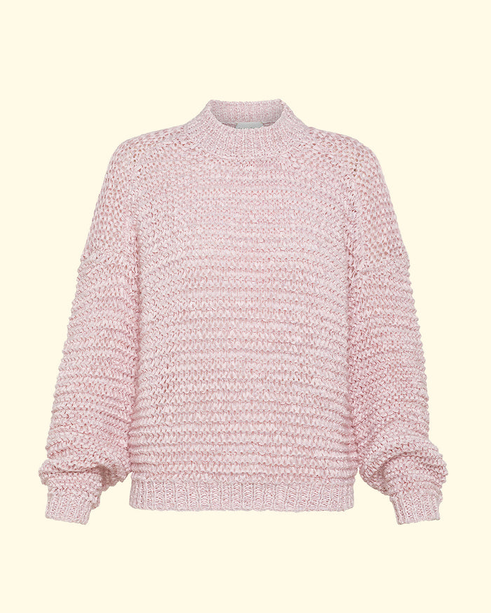 Boucle Chamois Tape Sweater | Piuma