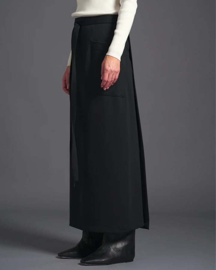 Miranda Wrap Skirt | Black