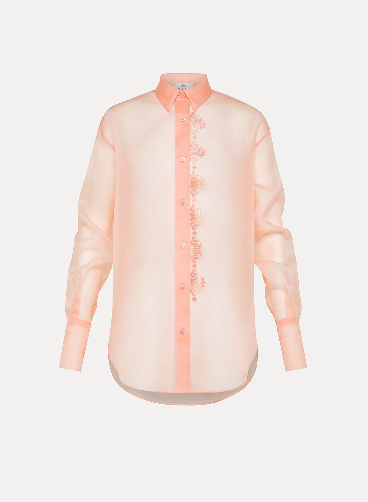 Chic Organza Silk Shirt | Pesco