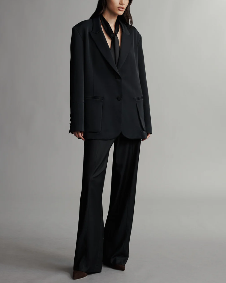 Sweet Pea With Tie | Black