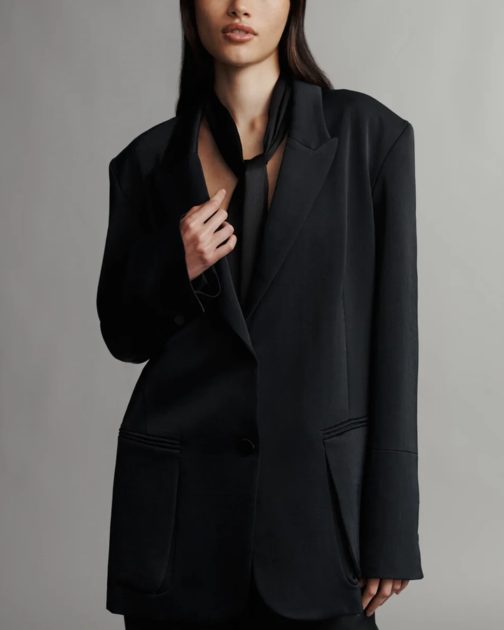 Sweet Pea With Tie | Black