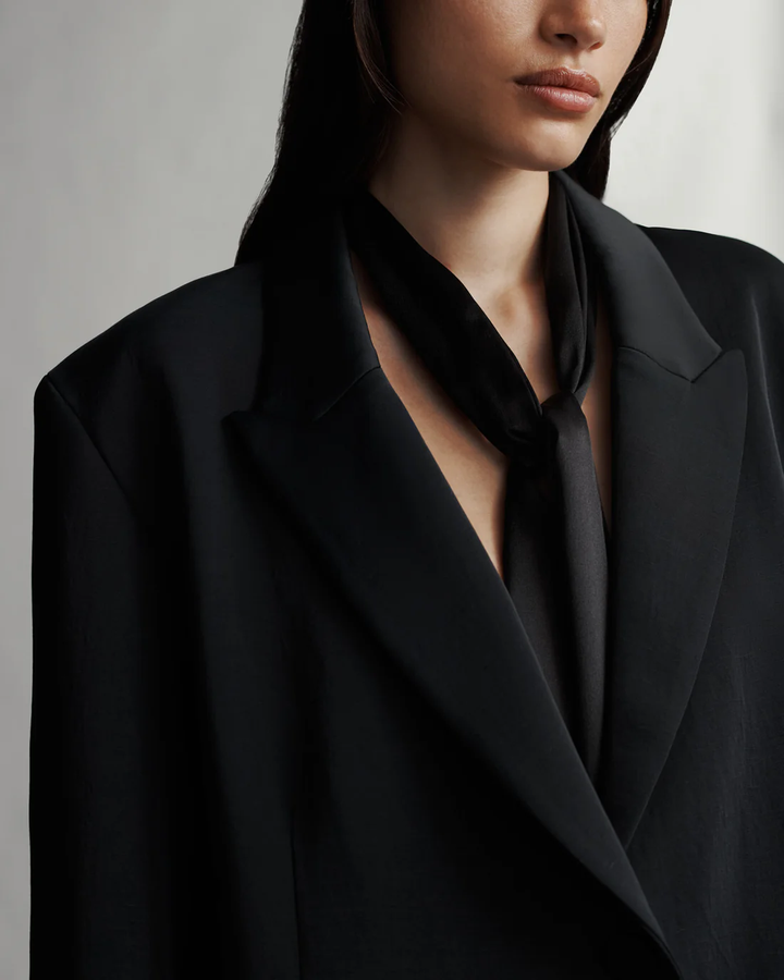 Sweet Pea With Tie | Black