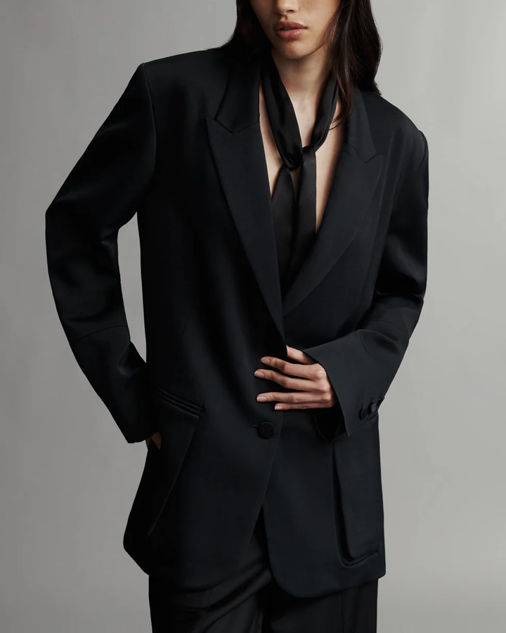 Sweet Pea With Tie | Black