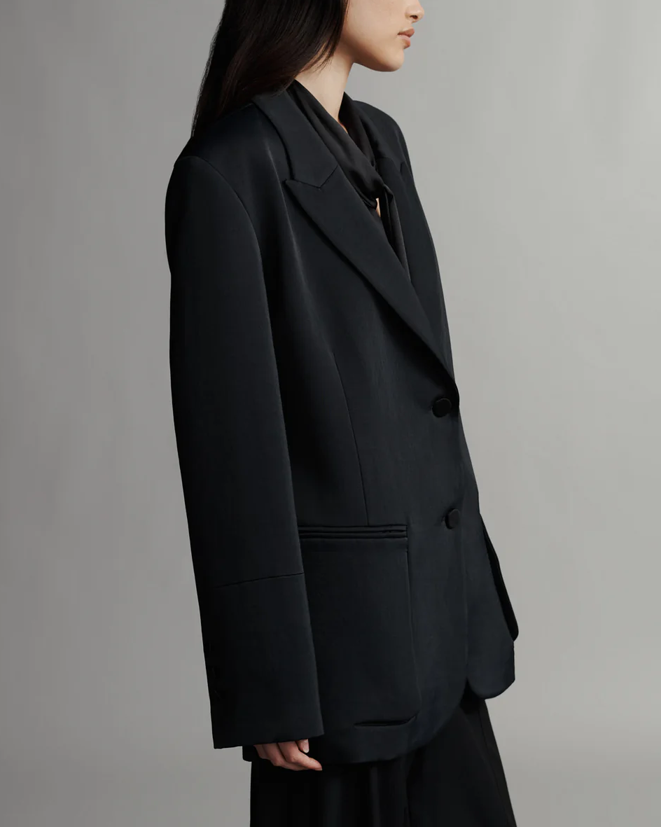 Sweet Pea With Tie | Black