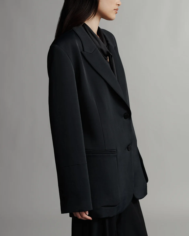 Sweet Pea With Tie | Black