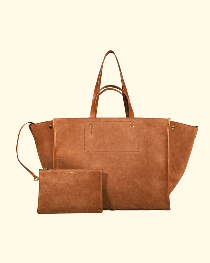 Leon L | Caramel Split Suede