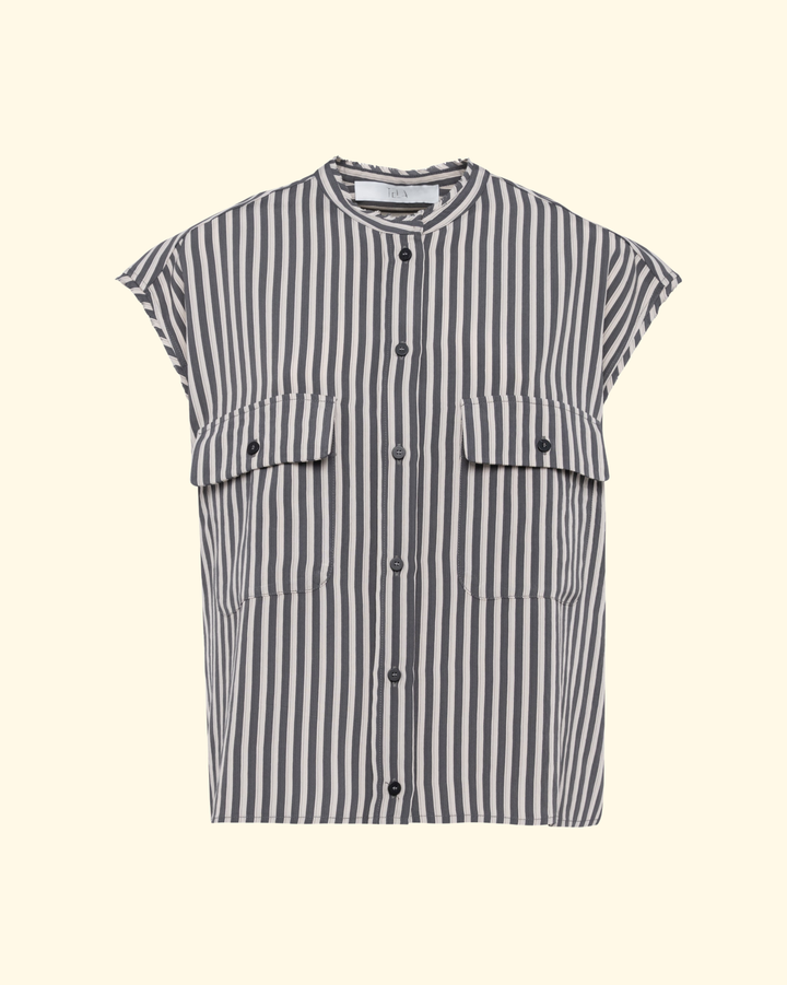 Samba Shirt | Black Stripes