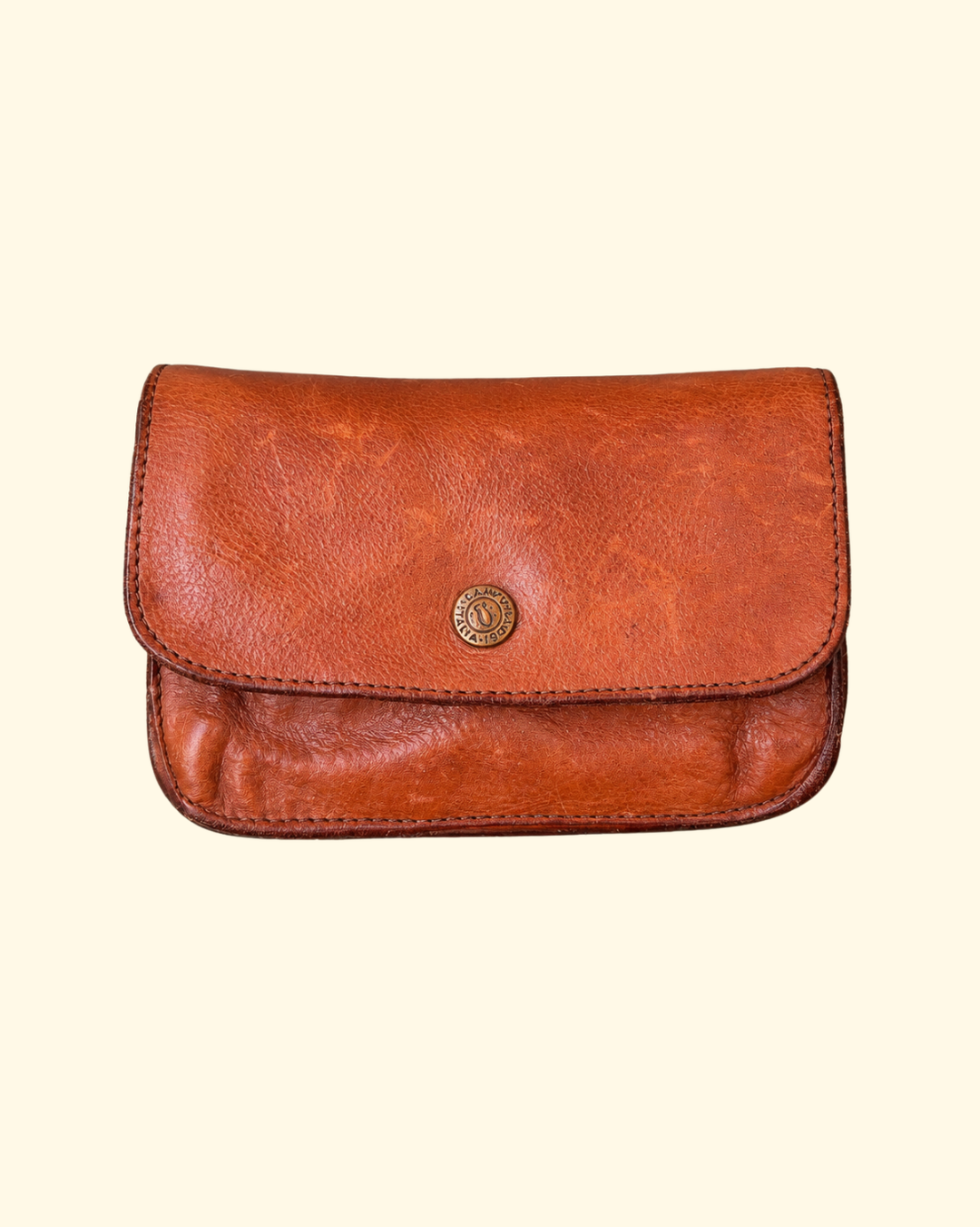 Coin Purse Crossbody | Cognac