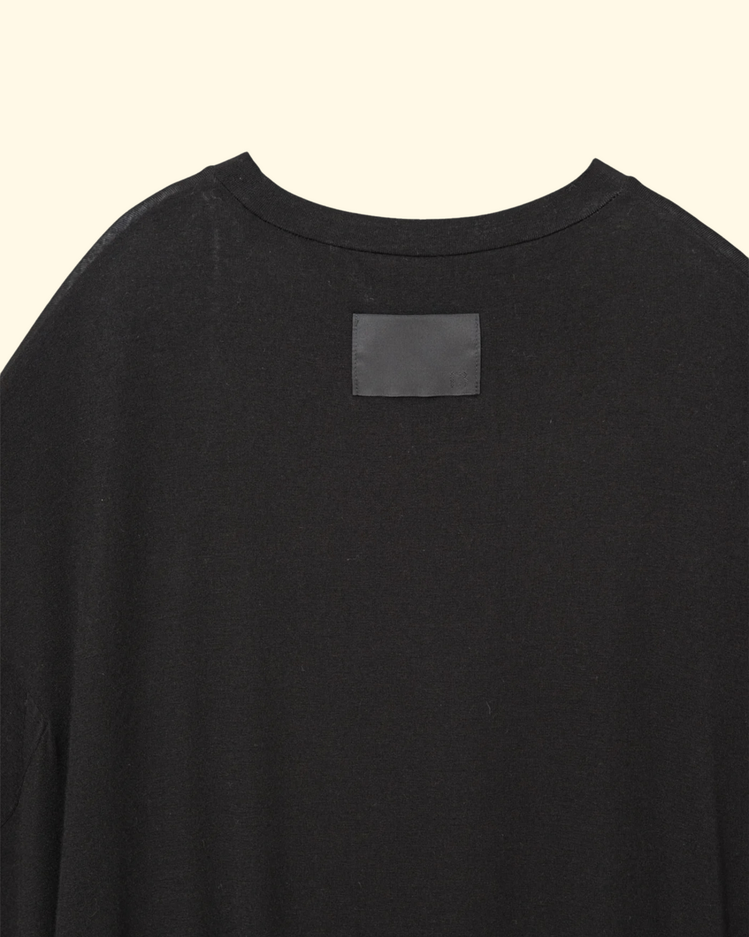 Macy Crew Neck Top | Black