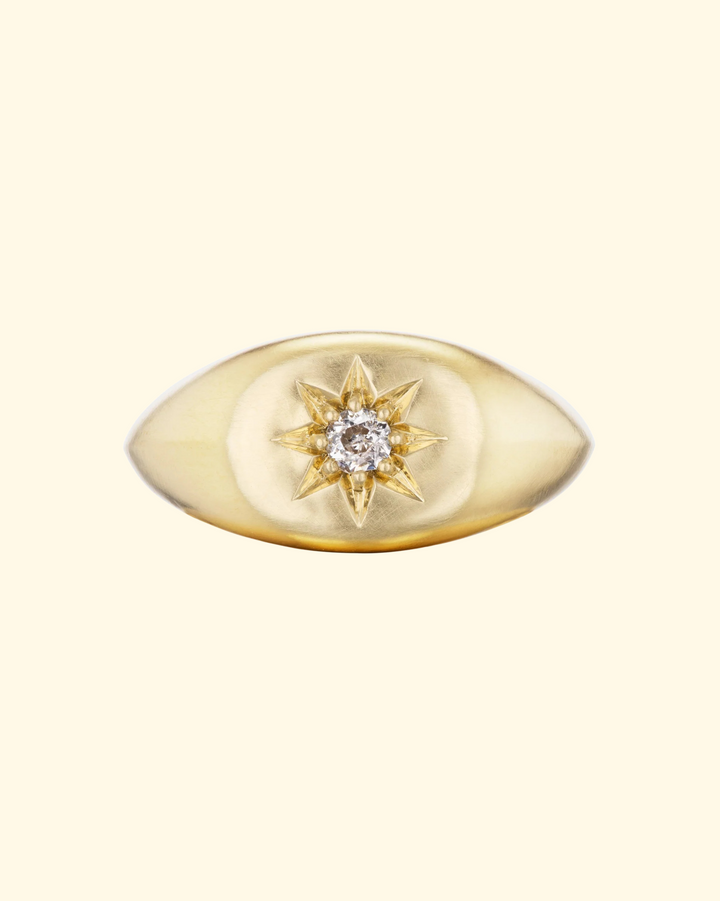 Victorian Star Signet Ring - ONLINE ONLY | PREORDER
