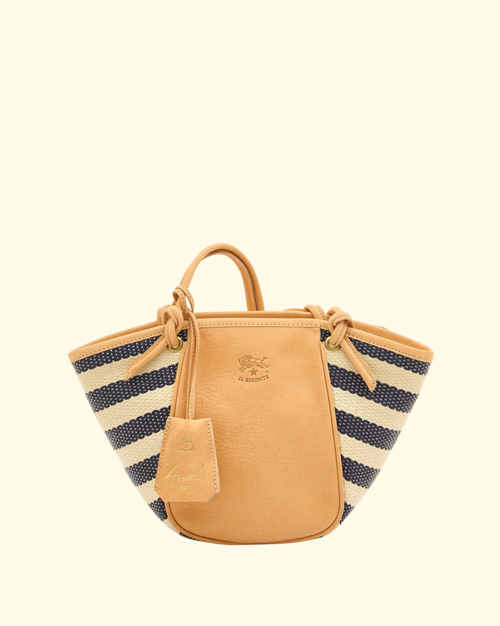 Archive 1970 Crossbody | Riga Blue & Naturale