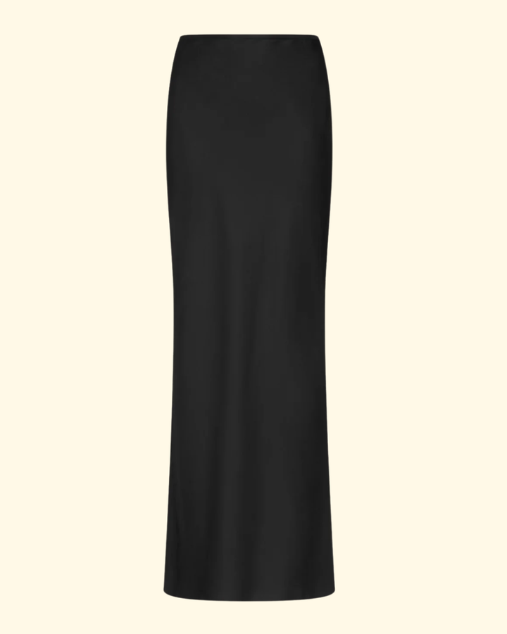 Eli A-Line Maxi Skirt | Black