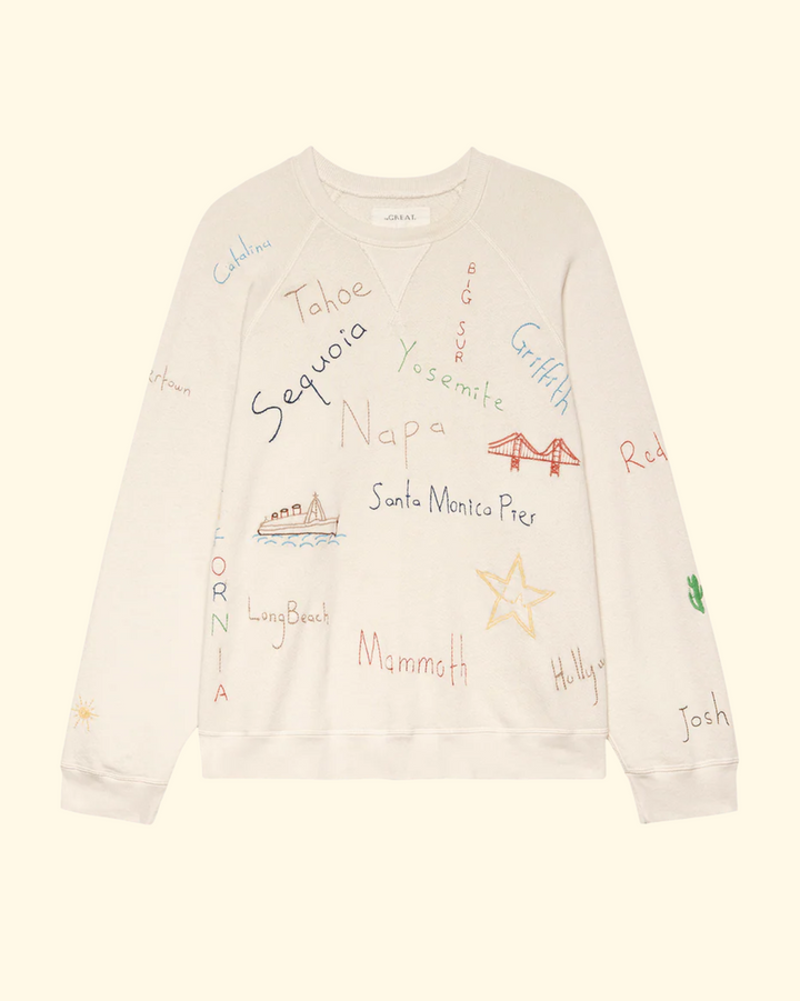 Slouch Sweatshirt | Golden State Embroidery