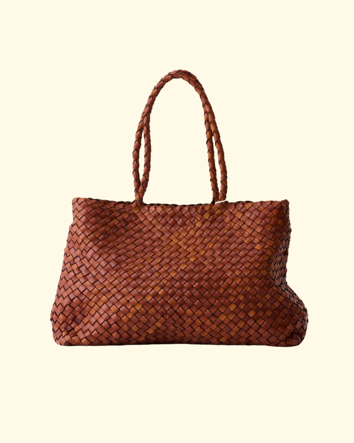 Vintage Mesh Tote | Tan