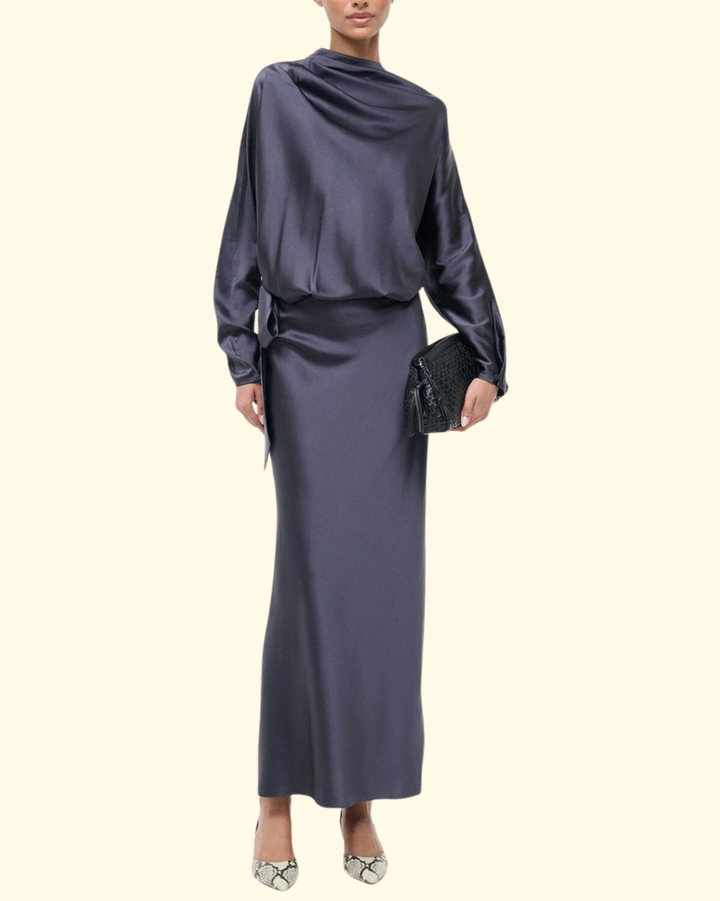 Phoebe Silk Dress | Nocturne