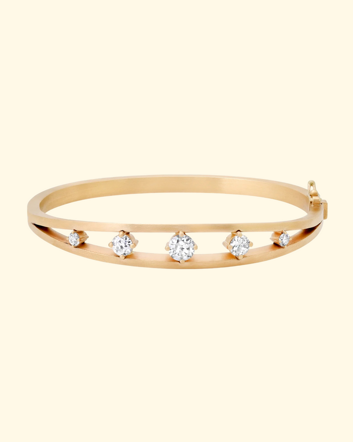 Victorian Floating Diamond Bangle - ONLINE ONLY | PREORDER