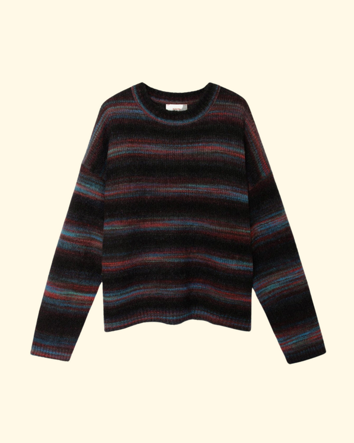 Anders Sweater | Black Ombre