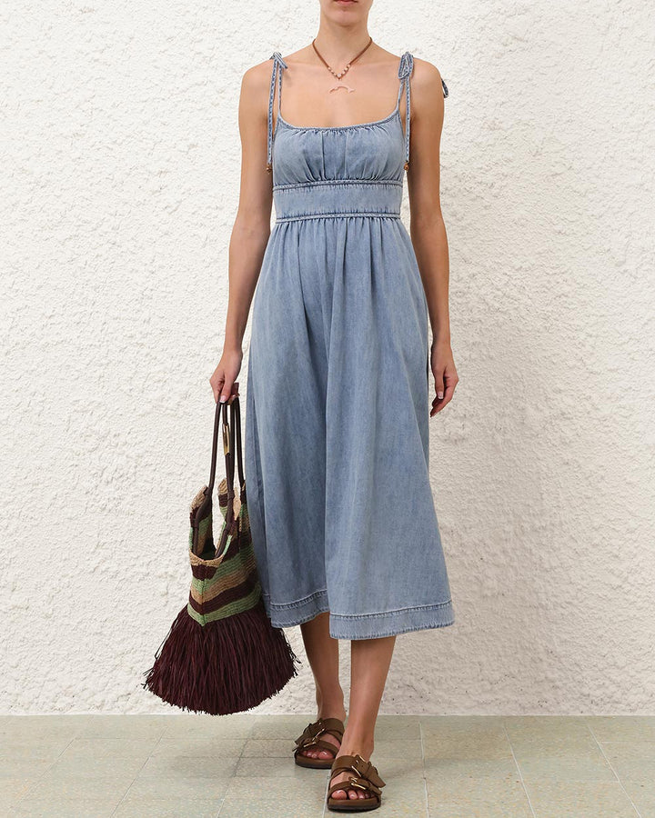 Wanderlust Denim Picnic Dress | Skylark