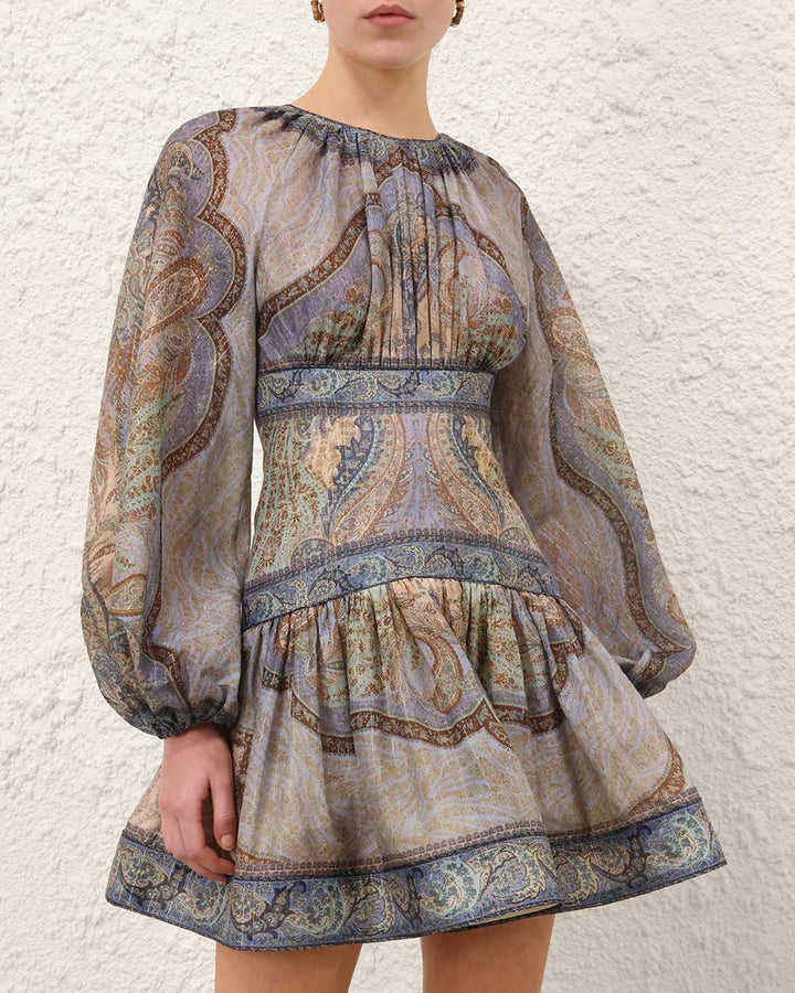 Wanderlust Mini Dress | Tapestry Blue